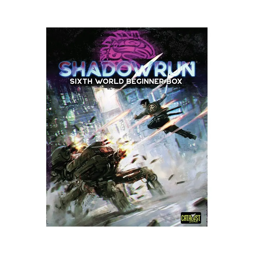 Catalyst Game Labs Shadowrun 6th Edition Beginner Box Roleplaying Game Book