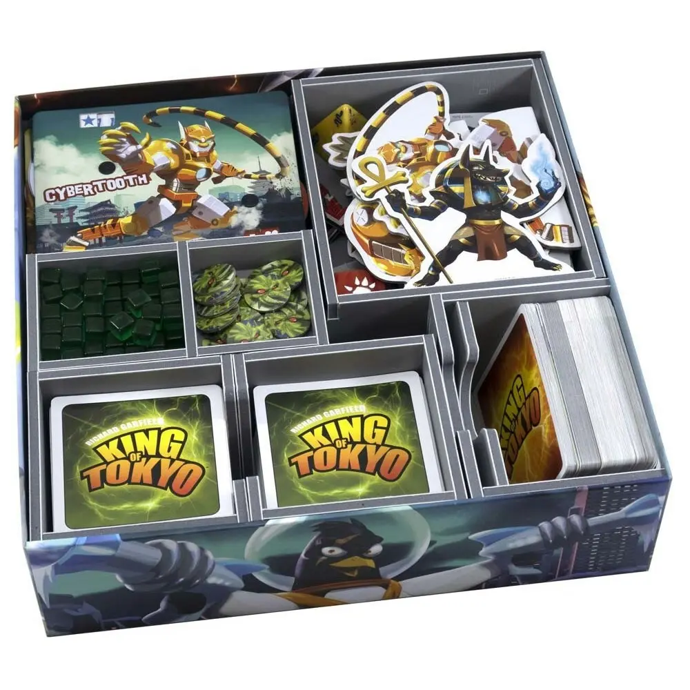 Folded Space Game Inserts Divider Tray King Of Tokyo And King Of New York