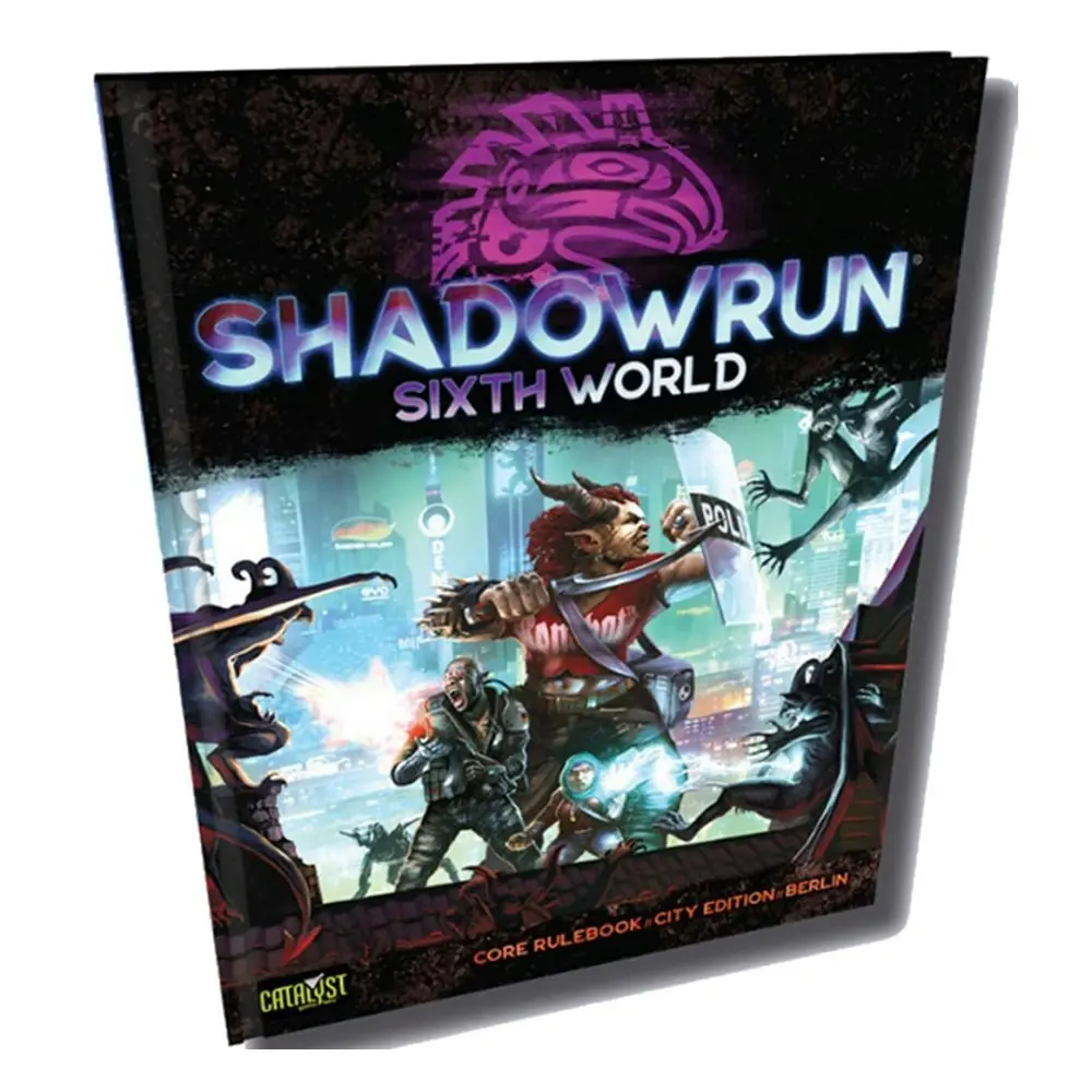 Catalyst Game Labs Shadowrun 6th World Core Rules Berlin Roleplaying Game Book