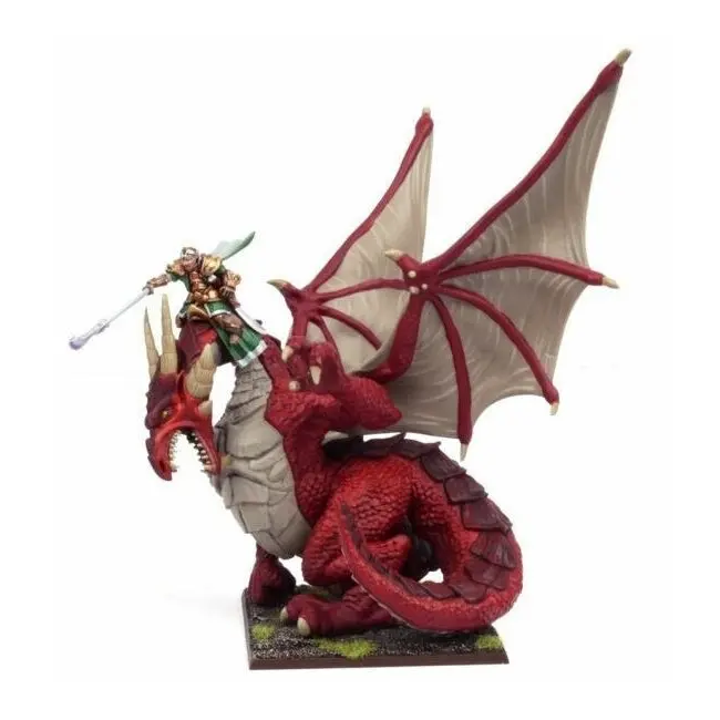 Mantic Games Kings Of War Elf Dragon Kindred Lord Tabletop Miniature Figure Toy