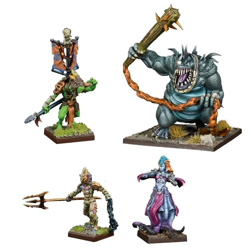 Mantic Games Kings of War Trident Realm Hero Pack Tabletop Miniature Figure Toy