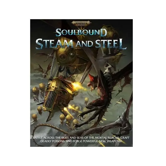 Warhammer Age Of Sigmar Fantasy AOS Soulbound Steam & Steel Role Playing Game