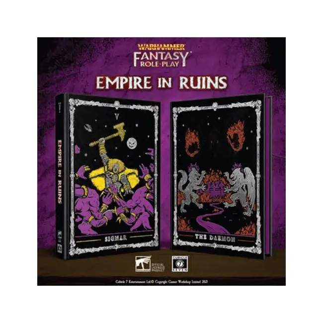 Warhammer Fantasy Roleplay Enemy Within V5 Empire Ruins Collector Edition 14y+