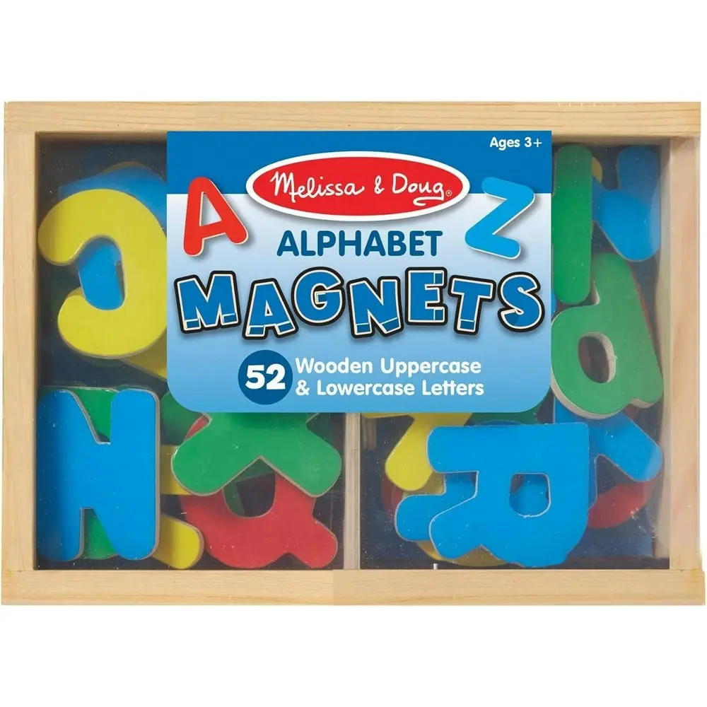 Melissa & Doug Alphabet Magnets 52pc Kids/Childrens Interactive Play Toy 2+