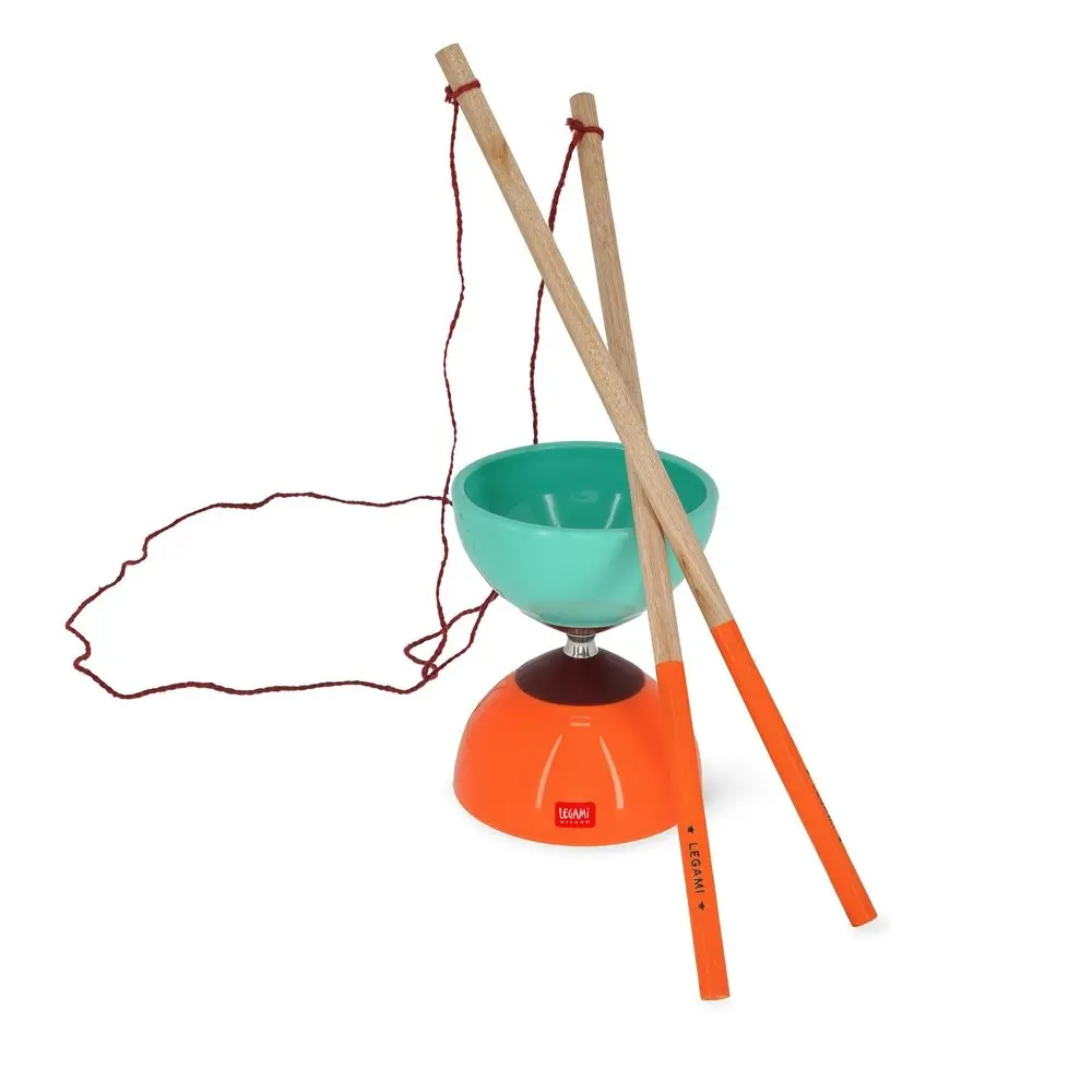 Legami Diabolo Chinese Yo-Yo w/ Wooden Stick Juggling/Circus Play Game Toy