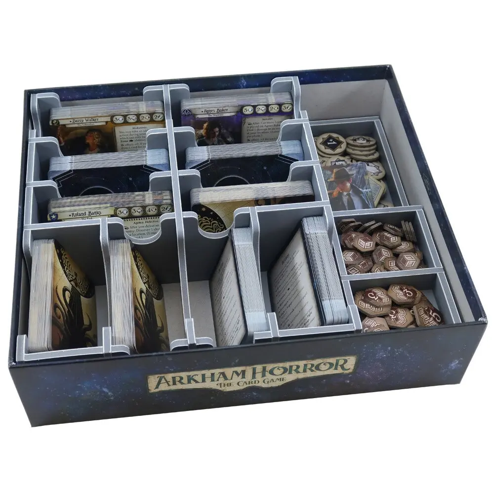 Folded Space Game Inserts Divider Tray Organiser For Living Card Games (FFG)