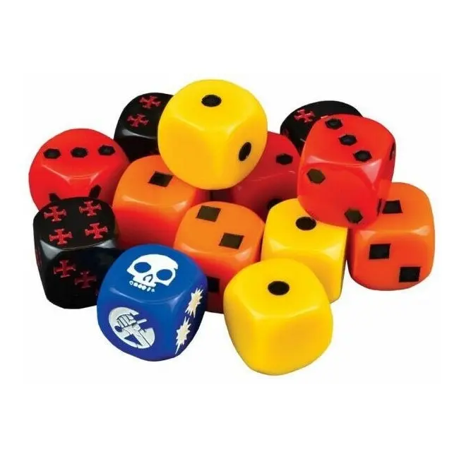 13pc Mantic Games Hellboy The Board Game Custom Dice Booster Accessory Set 13y+