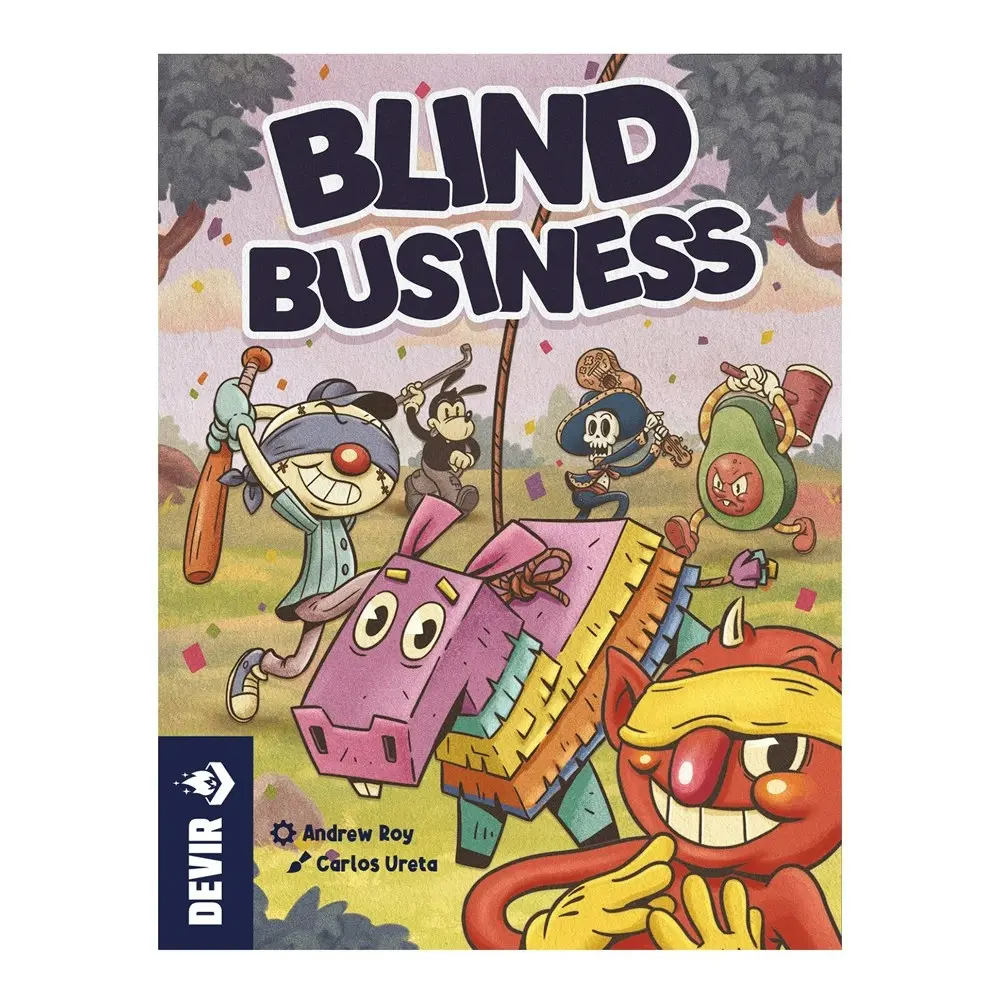 Devir Games Blind Business Kids/Family Tabletop Board/Card Strategy Game 8y+