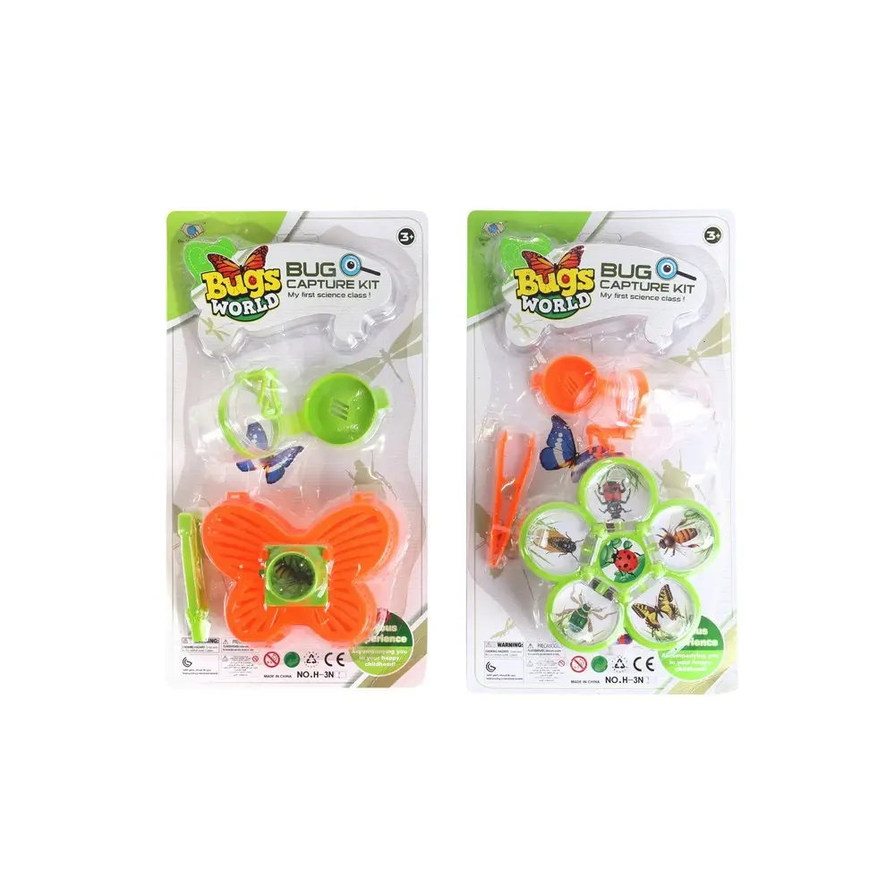 2x 3pcRazoo Bugs World Capture Kit Kids/Children Fun Toy Assorted 34x19cm 3+