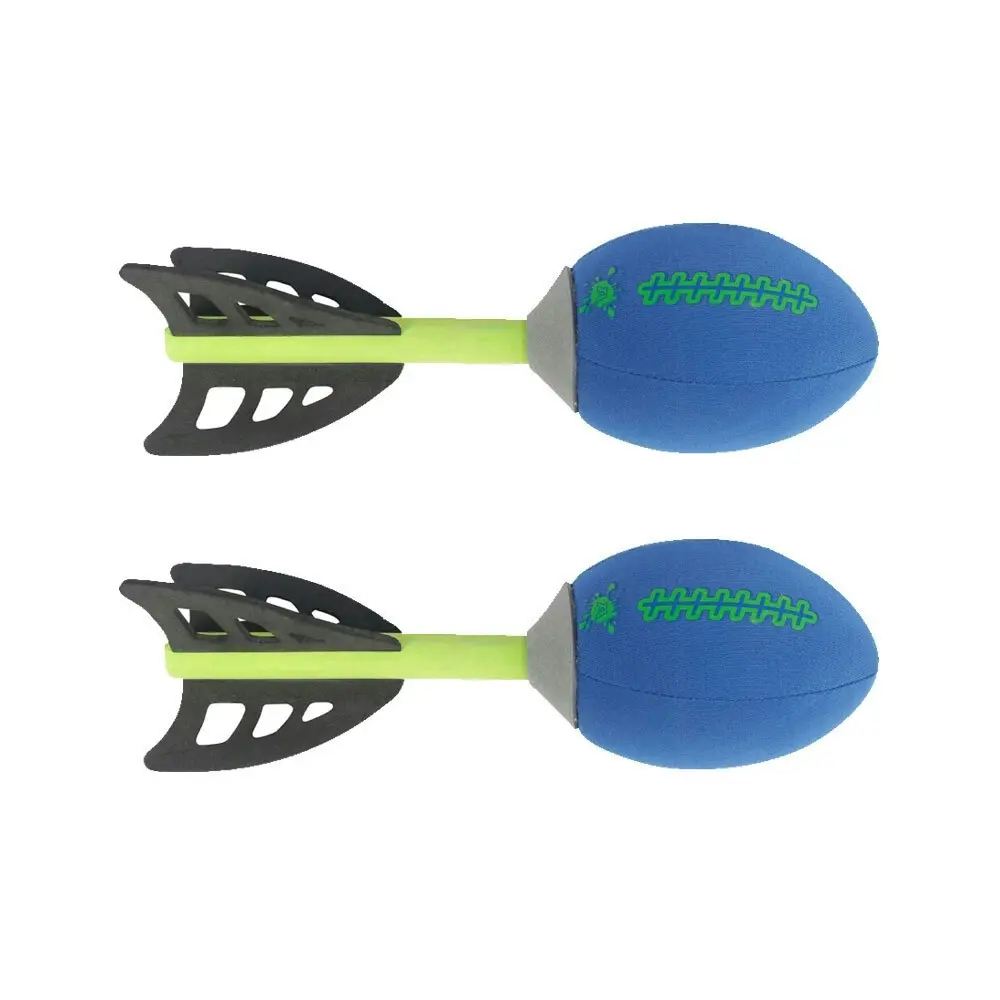 2x Razoo Aqua Splash Missle Football Outdoor Kids/Children Fun Play Toy 26cm 3+