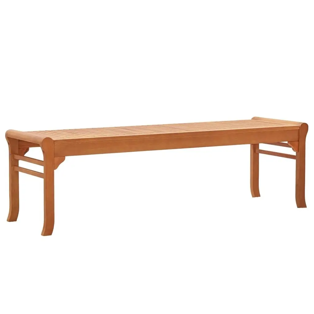 3-Seater Garden Bench 150 cm Solid Eucalyptus Wood 47291