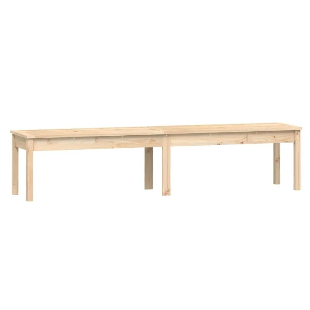 2-Seater Garden Bench 203.5x44x45 cm Solid Wood Pine 824018