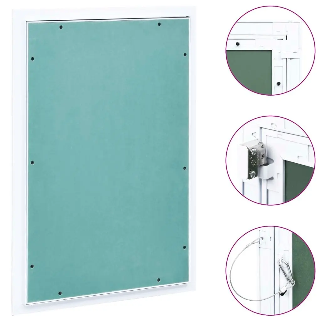 Access Panel with Aluminium Frame and Plasterboard 300x600 mm 145099