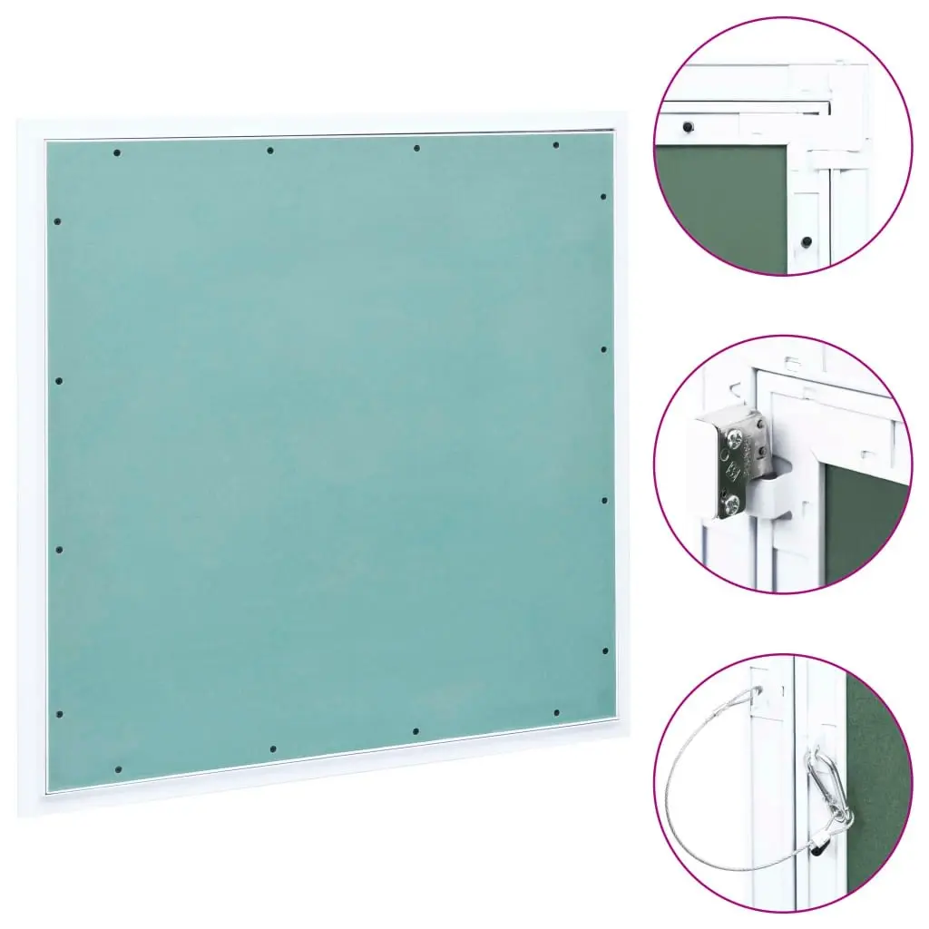 Access Panel with Aluminium Frame and Plasterboard 500x500 mm 145102