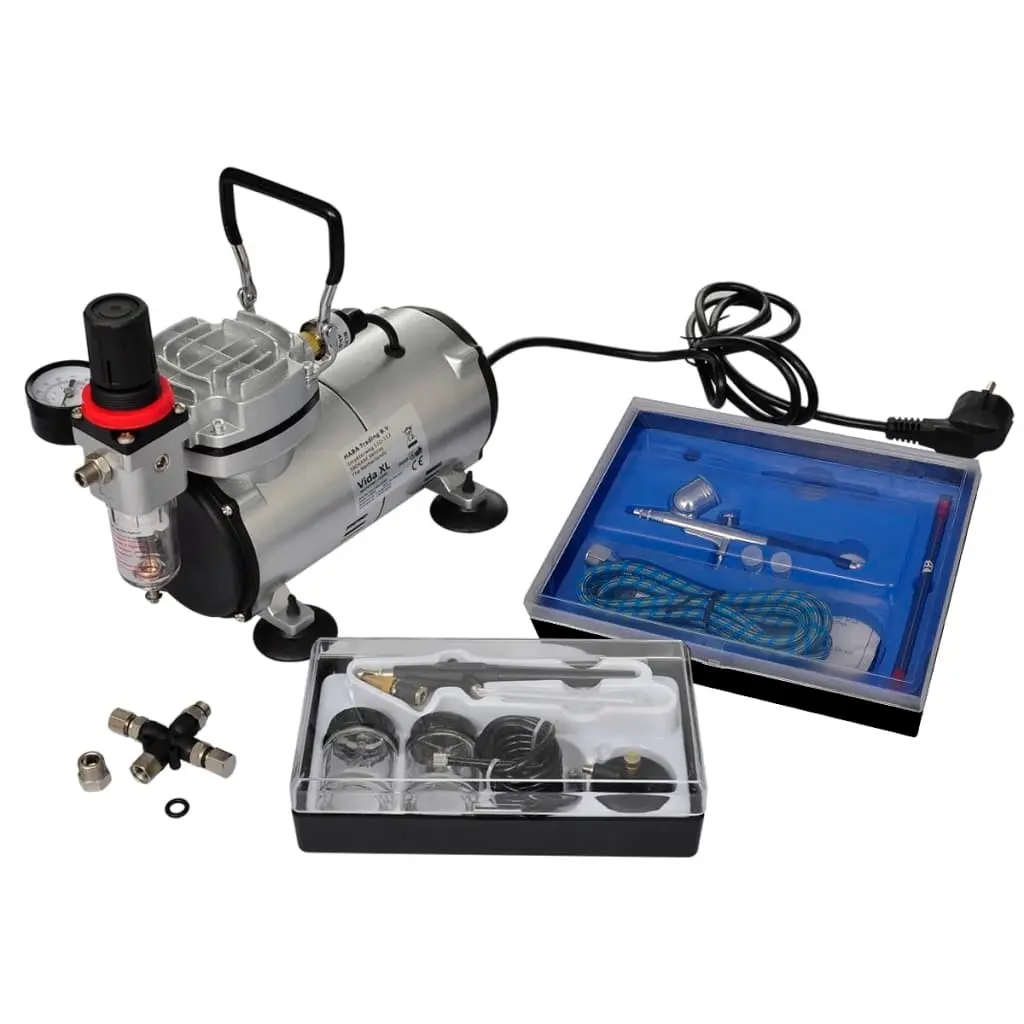 Airbrush Compressor Set with 2 Pistols 140283