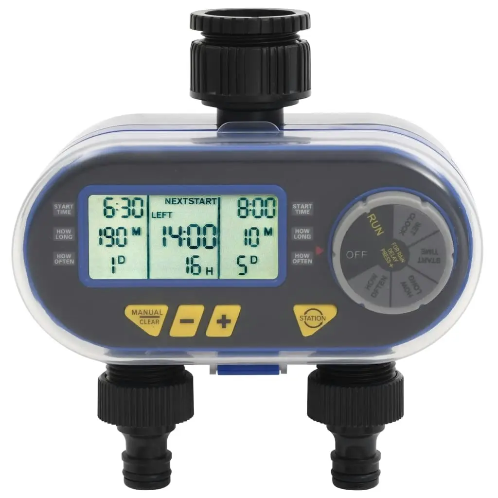 Automatic Digital Water Timer with Dual Outlet 48039