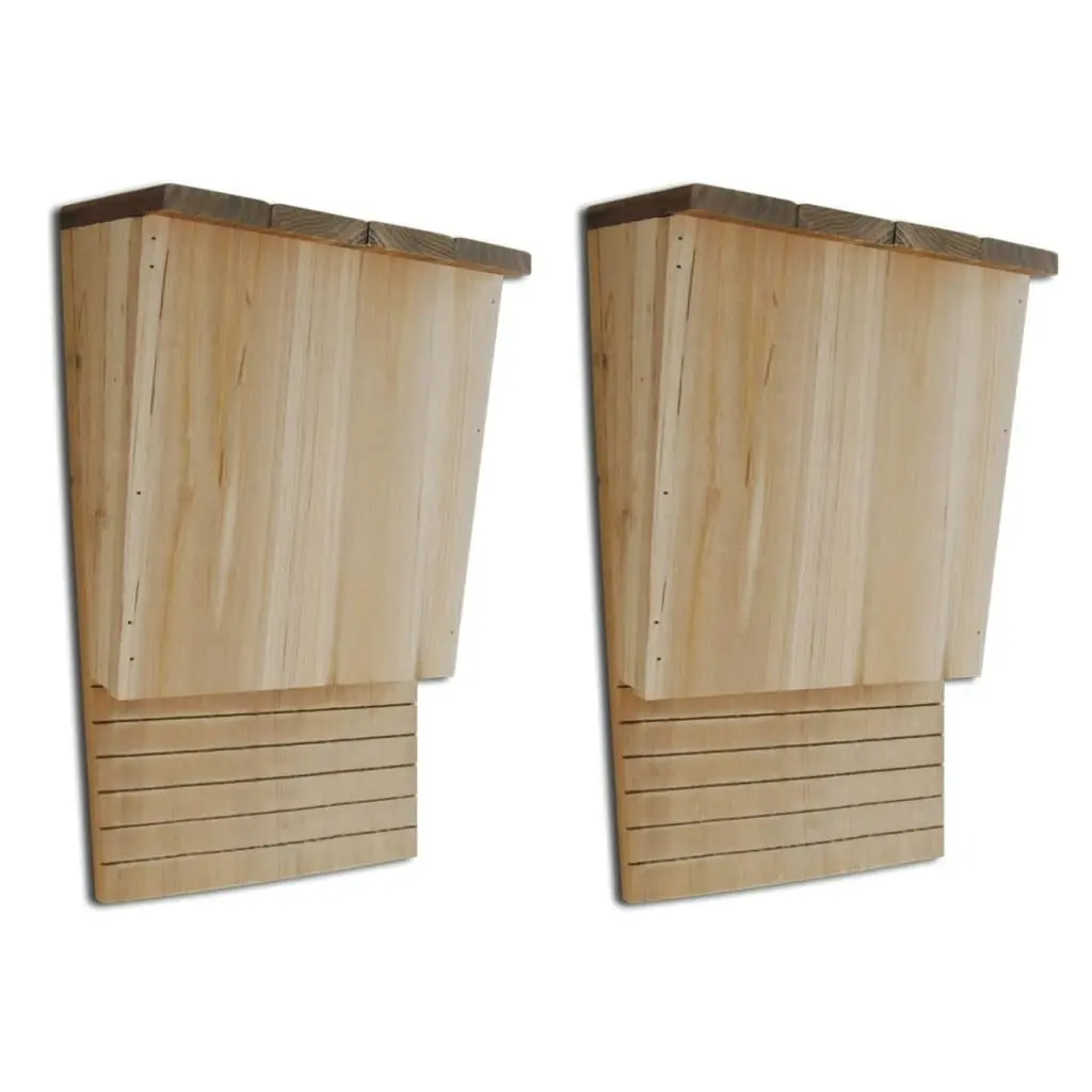 Bat House 22x12x34 cm Set of 2 41293