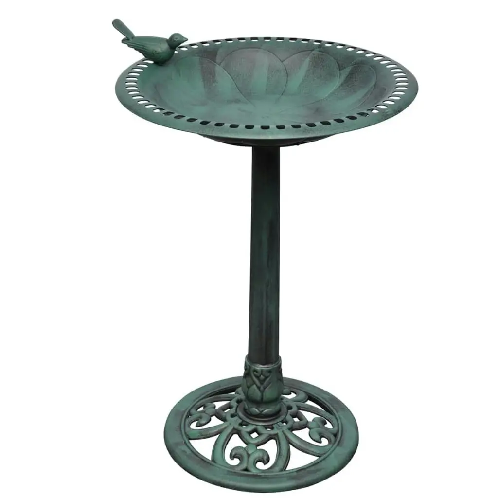 Bird Bath with Decorative Bird 40541