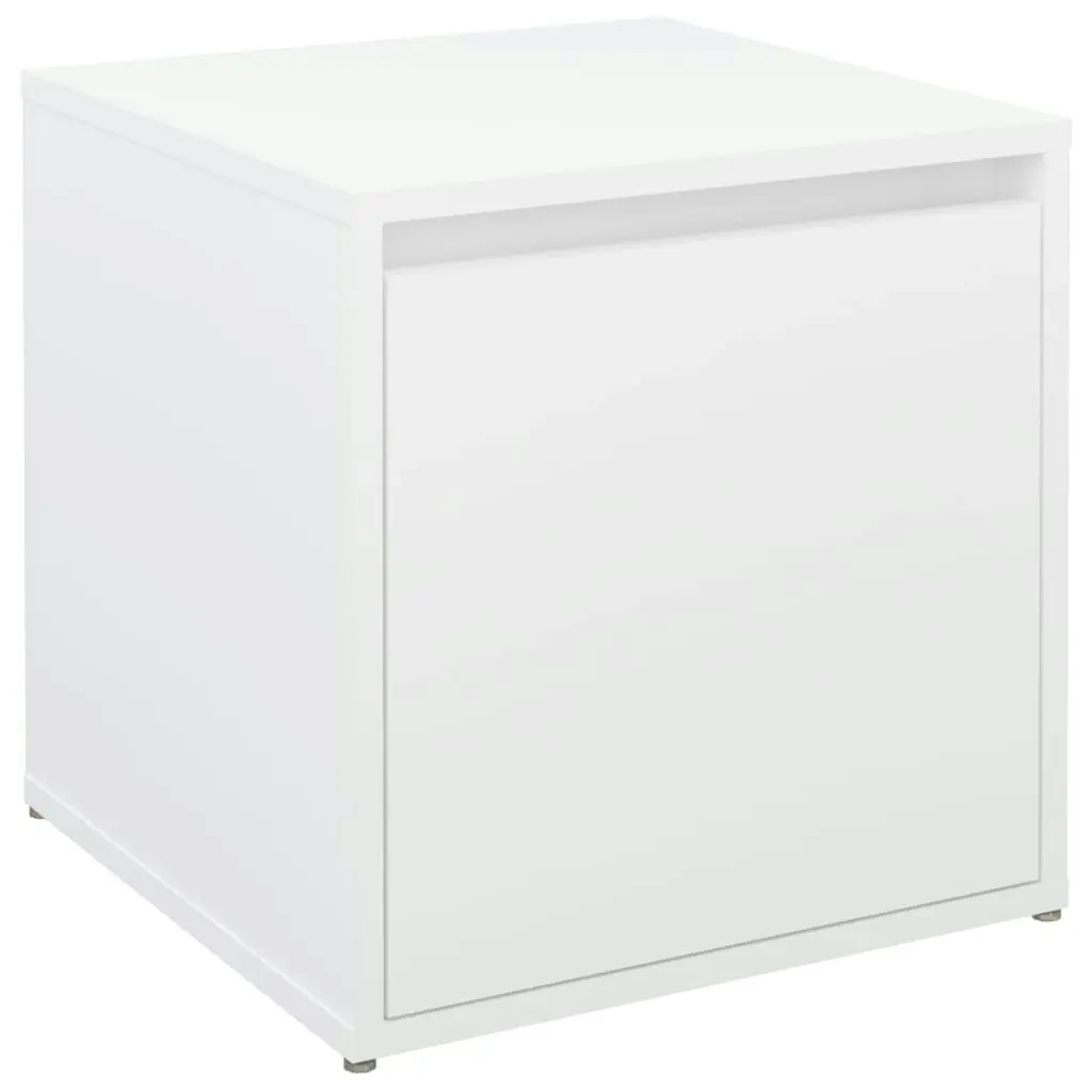 Box Drawer White 40.5x40x40 cm Engineered Wood 808774