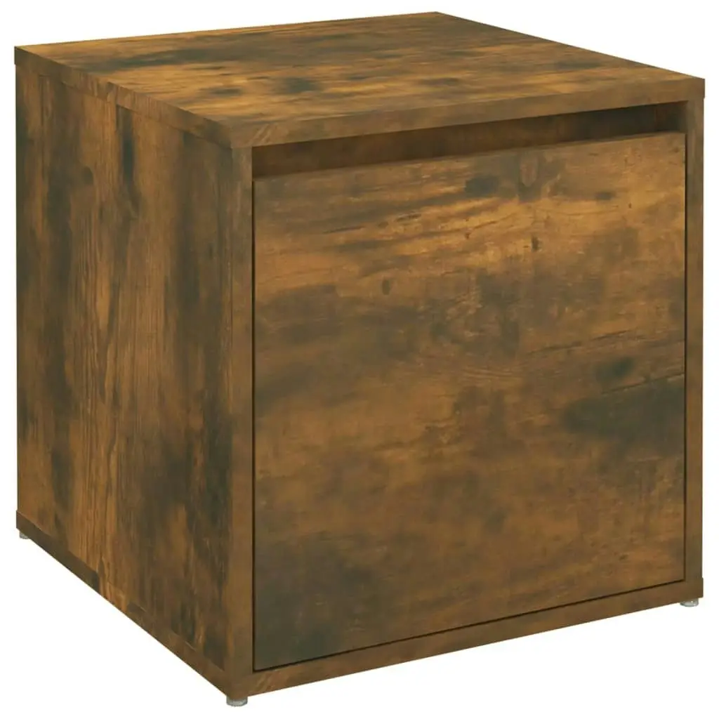 Box Drawer Smoked Oak 40.5x40x40 cm Engineered Wood 820517