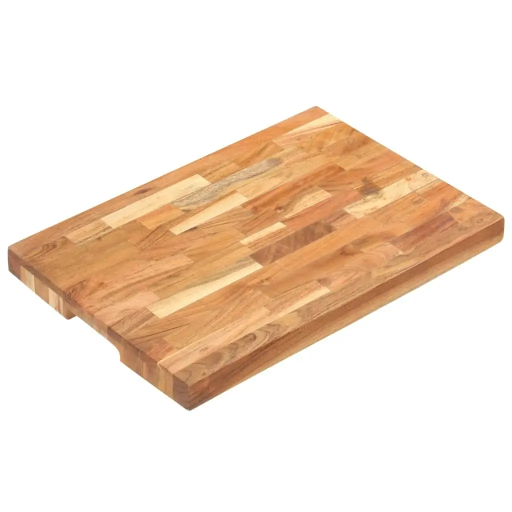 Chopping Board 50x35x4 cm Solid Acacia Wood 286569