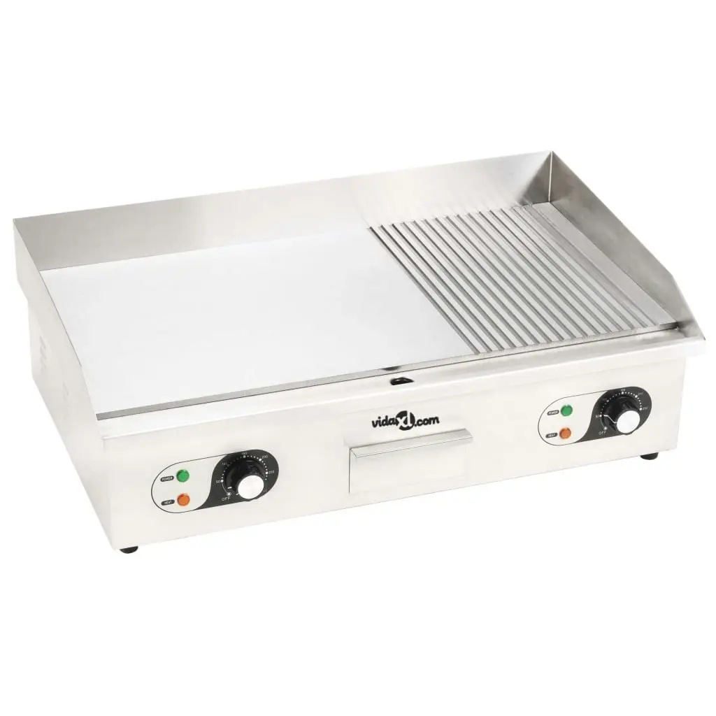 Electric Griddle Stainless Steel 4400 W 71x43x23.5 cm 51252