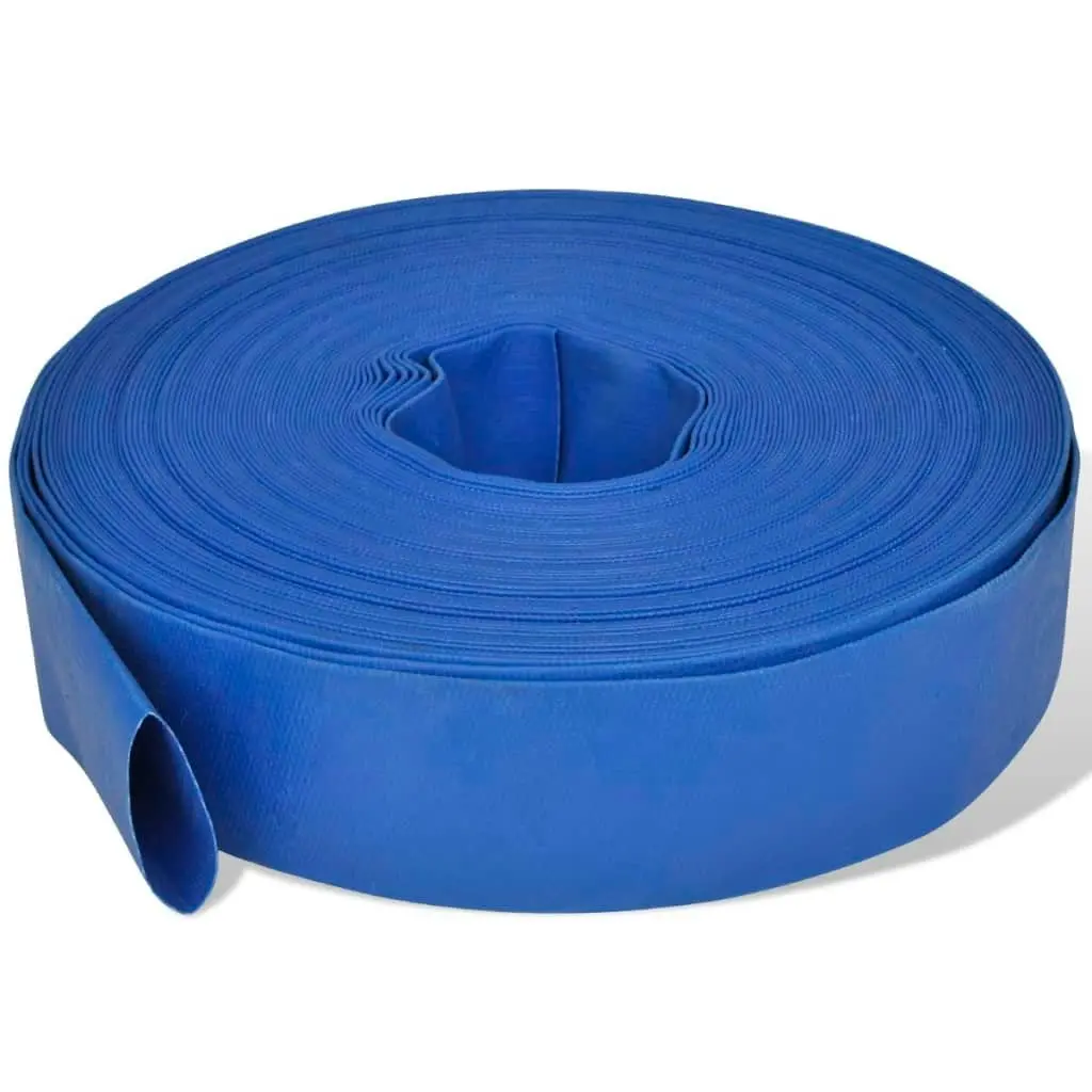 Flat Hose 50 m 2" PVC Water Delivery 141256