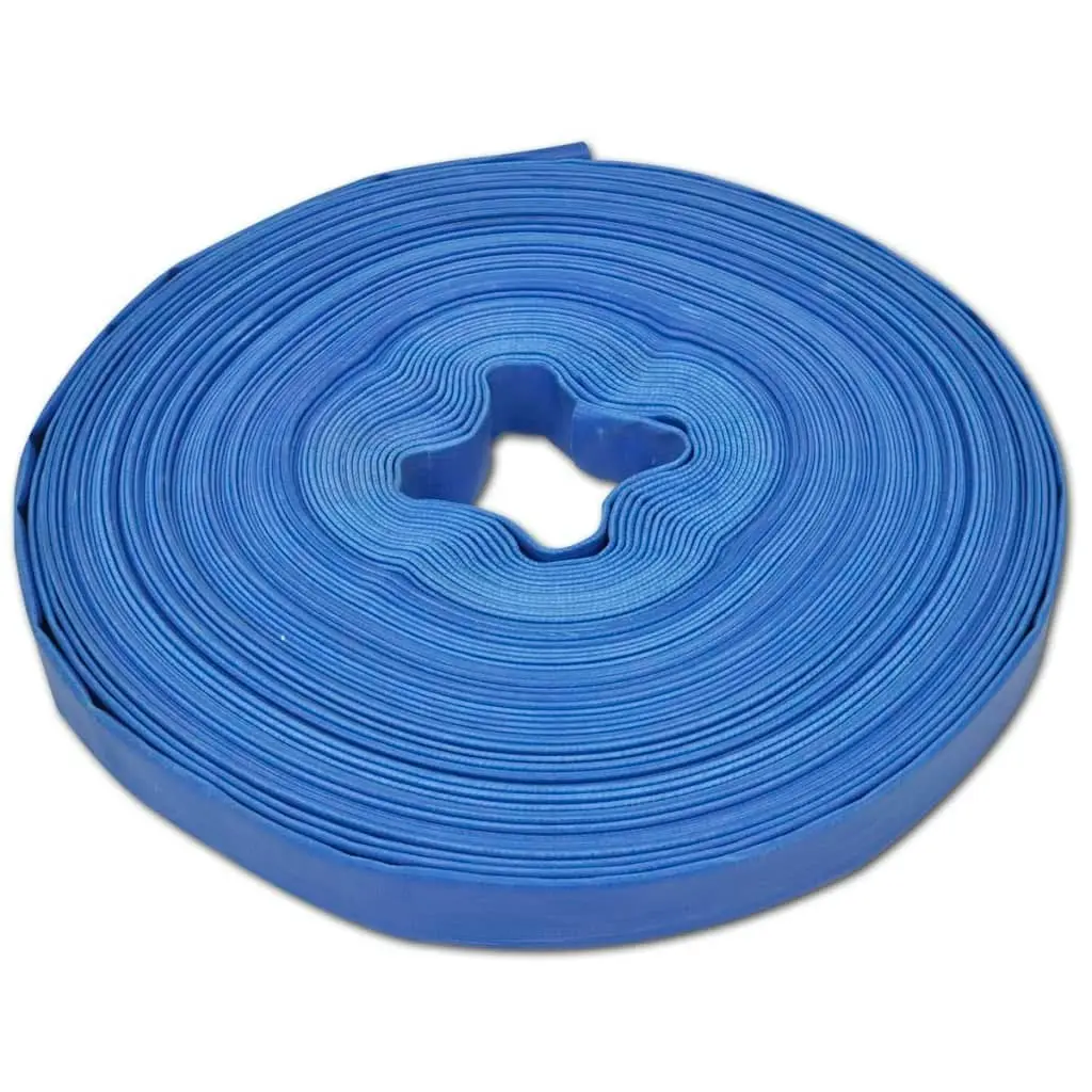 Flat Hose 50 m 1" PVC Water Delivery 141477