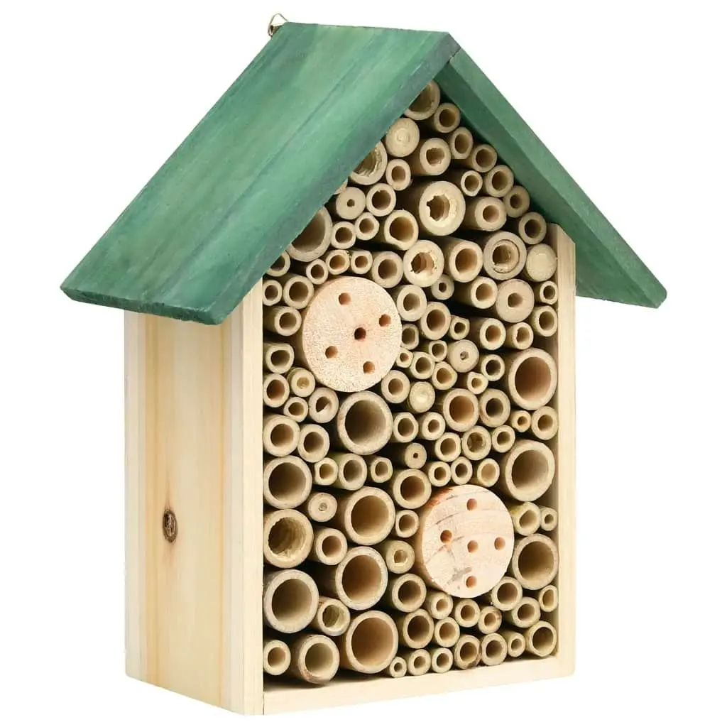 Insect Hotels 2 pcs 23x14x29 cm Solid Firwood 314813