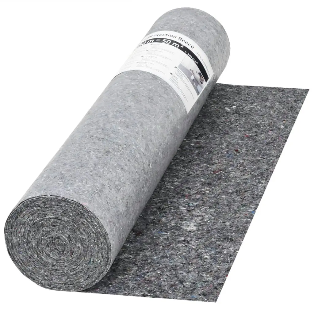 Non-slip Painter Fleece 50 m 280 g/mÂ² Grey 142698