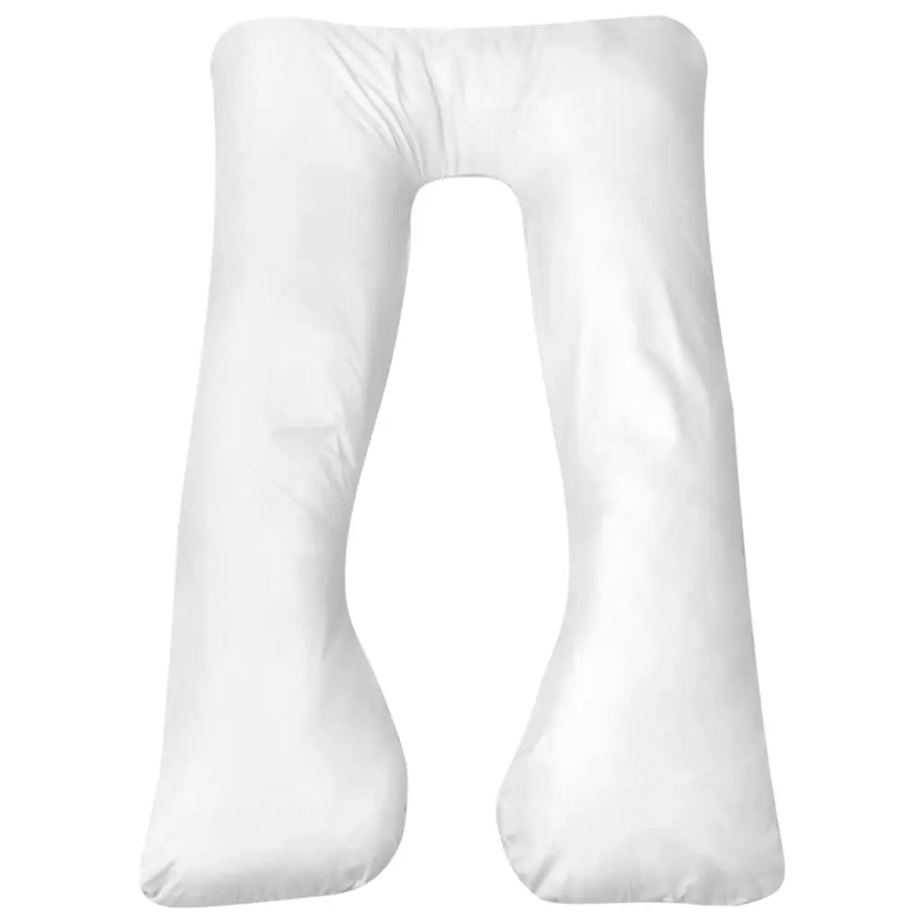 Pregnancy Pillow 90x145 cm White 131586