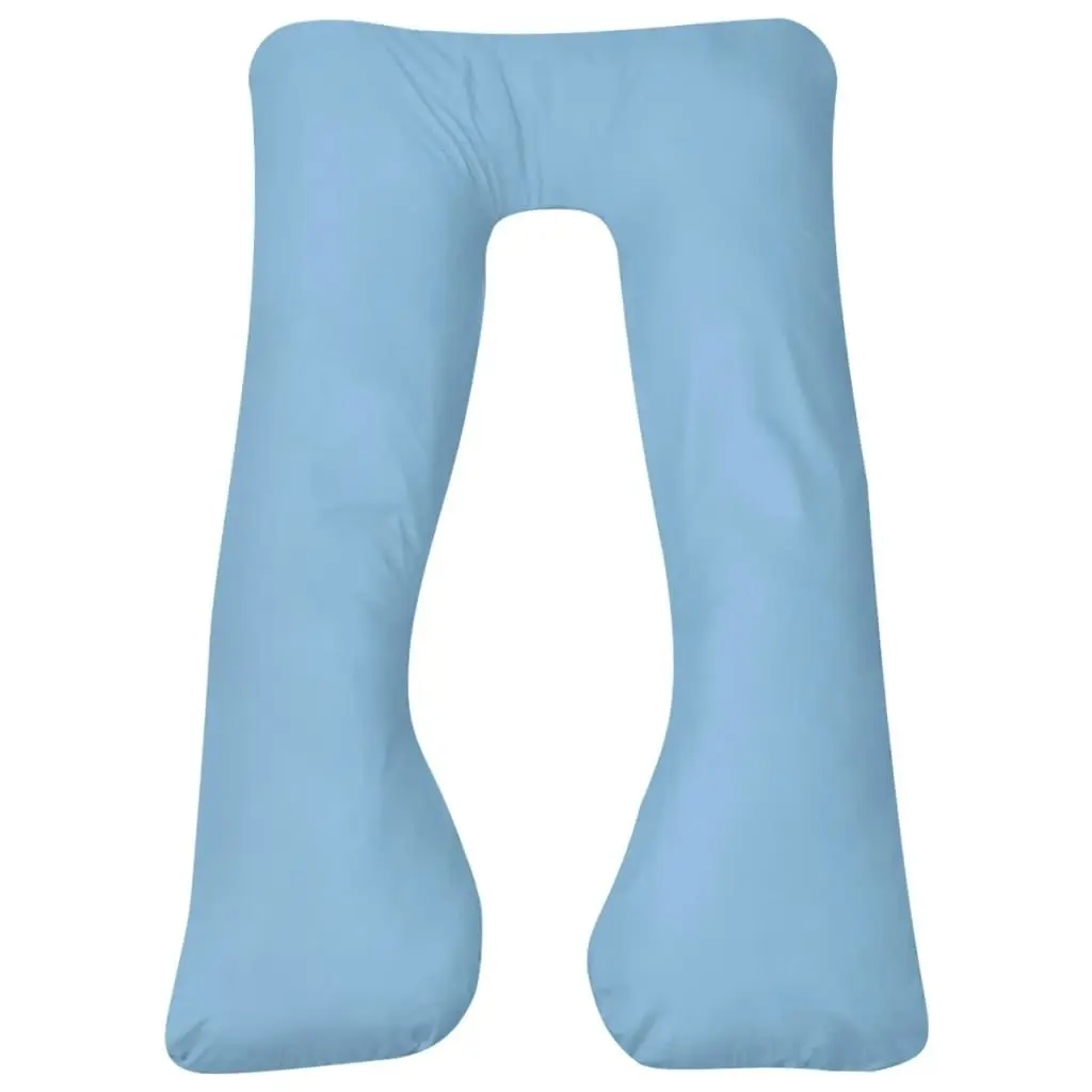 Pregnancy Pillow 90x145 cm Light Blue 131588