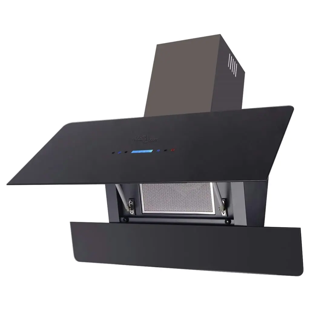 Range Hood with Touch Display Black 900 mm 242722