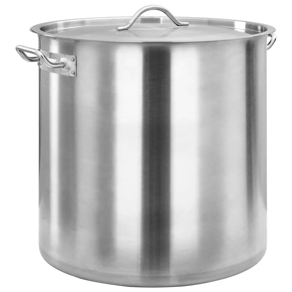 Stock Pot 50 L 40x40 cm Stainless Steel 51135