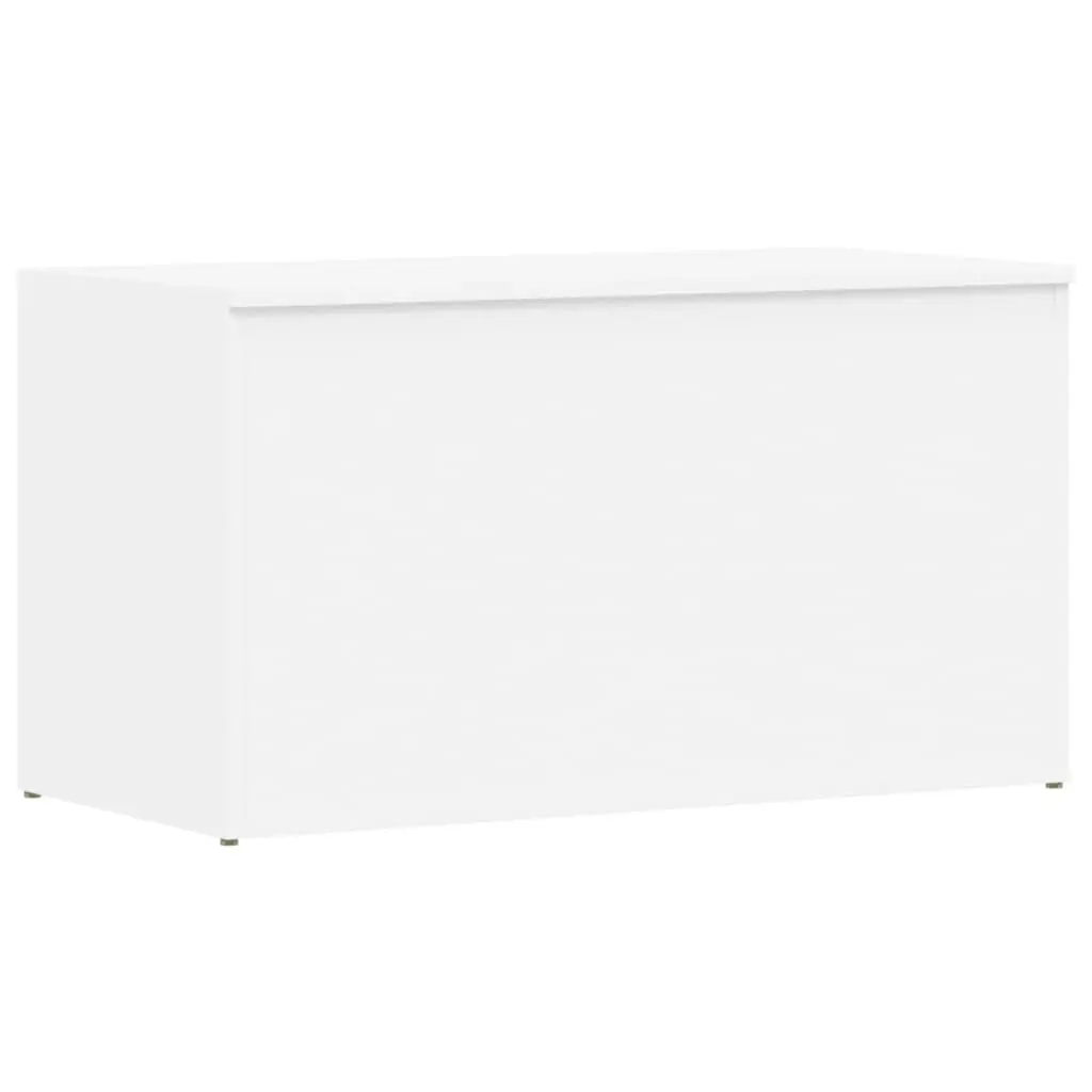 Storage Chest White 84x42x46 cm Engineered Wood 803056