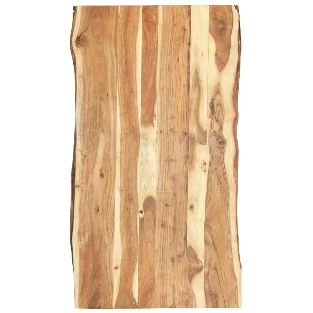 Table Top Solid Acacia Wood 118x(50-60)x3.8 cm 286334