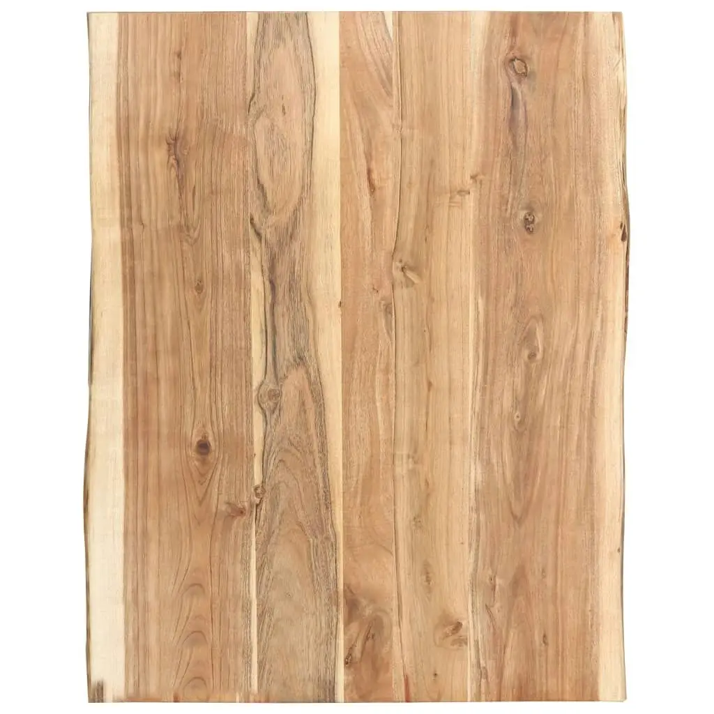 Table Top Solid Acacia Wood 80x(50-60)x3.8 cm 286330