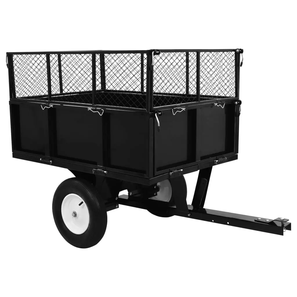 Tipping Trailer for Lawn Mower 300 kg Load 145813