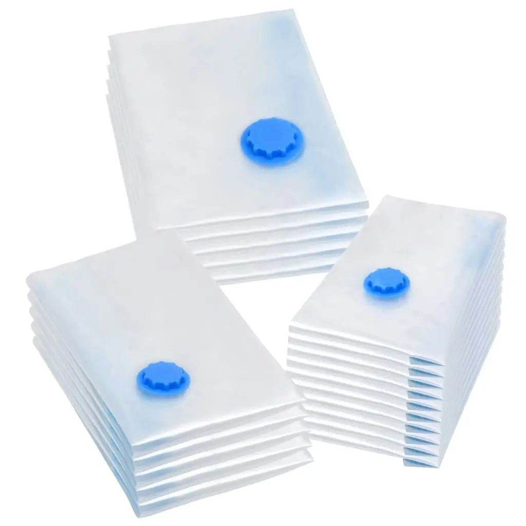 Vacuum Travel Storage Bags Clothing Bags 3 Sizes 20 pcs 51327