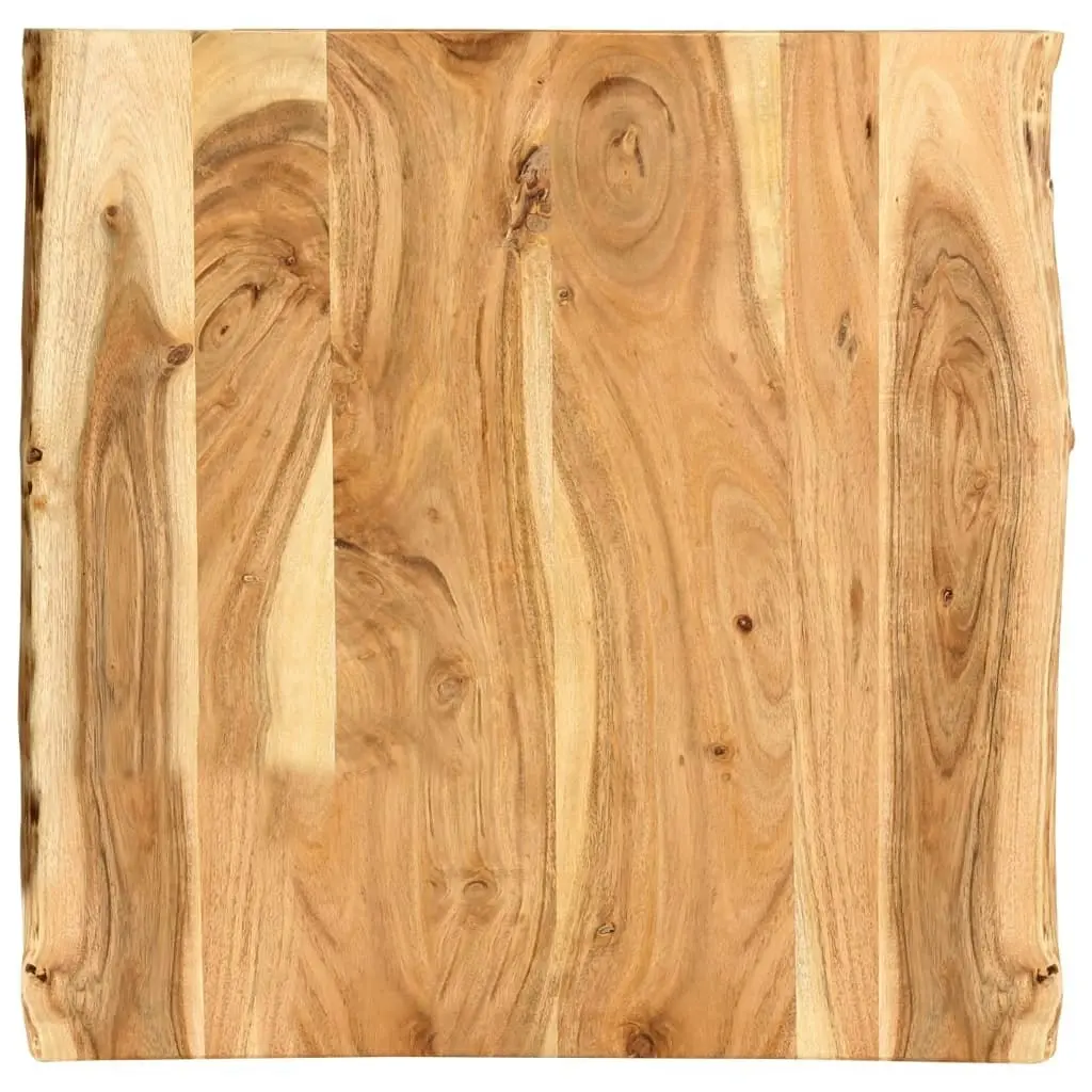 Table Top Solid Acacia Wood 58x(50-60)x2.5 cm 286327