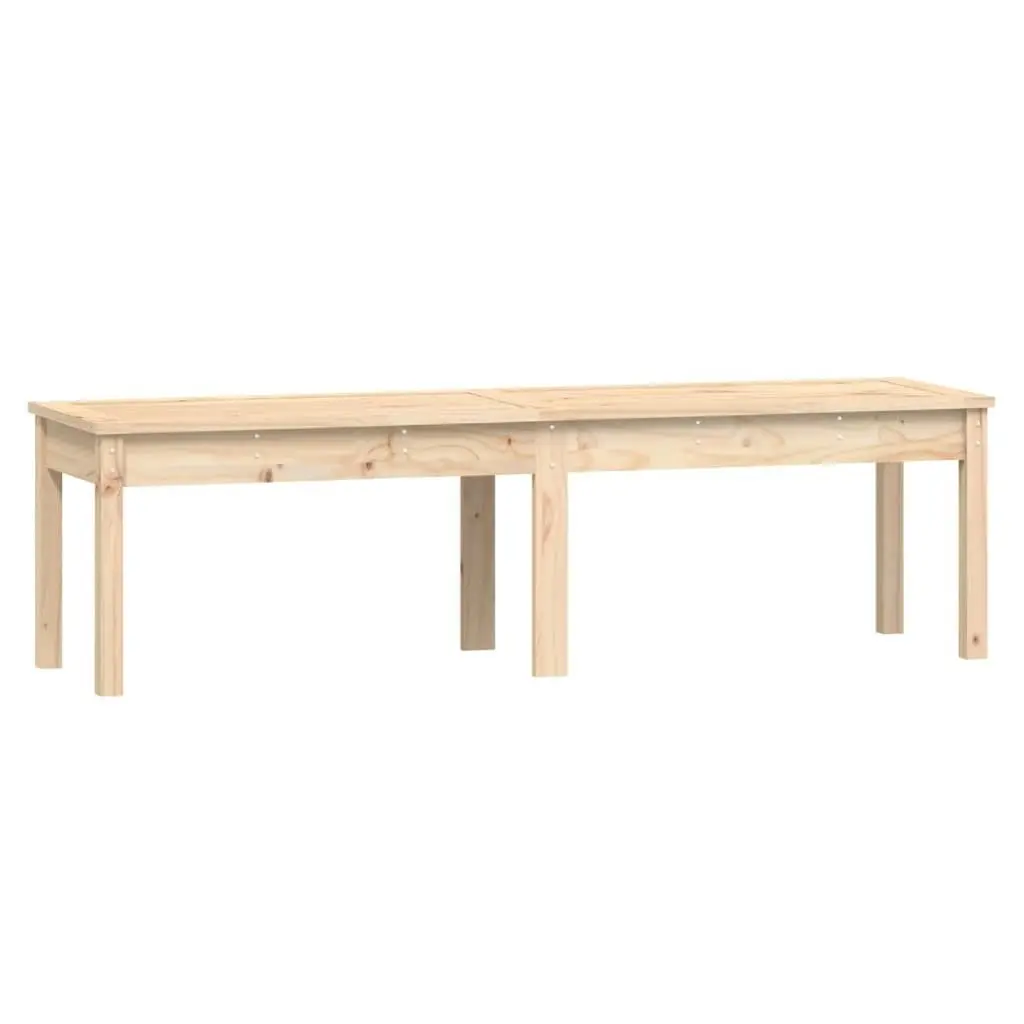 2-Seater Garden Bench 159.5x44x45 cm Solid Wood Pine 824011