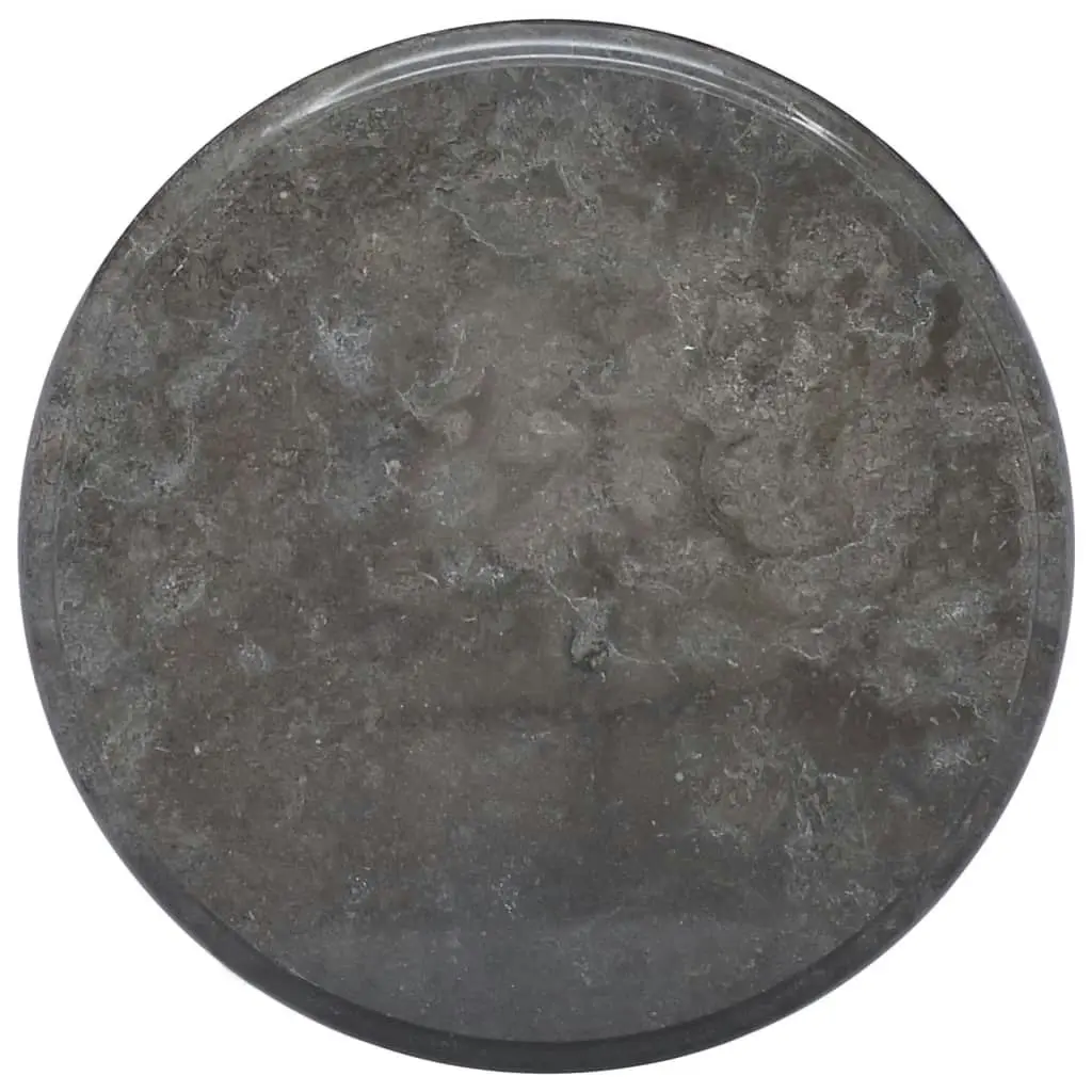 Table Top Black ÃƒËœ40x2.5 cm Marble 149190