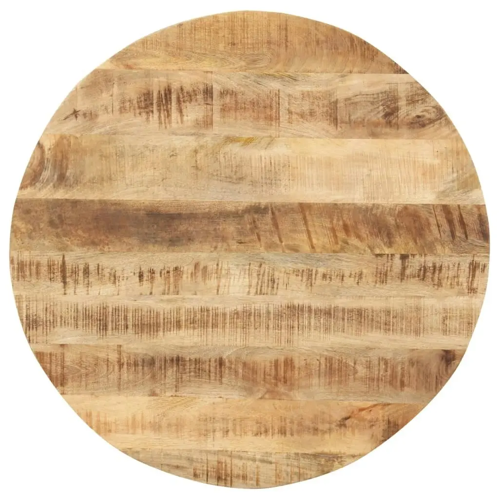 Table Top Solid Mango Wood Round 15-16 mm 60 cm 286001