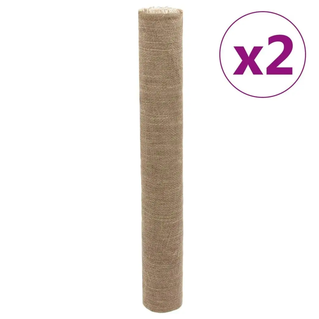 Jute Rolls 2 pcs 1x50 m 100% Jute 200 gsm 3206542