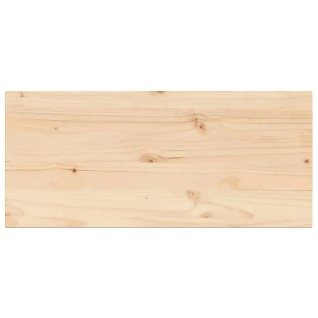 Table Top 100x50x2.5 cm Rectangular Solid Wood Pine 847431