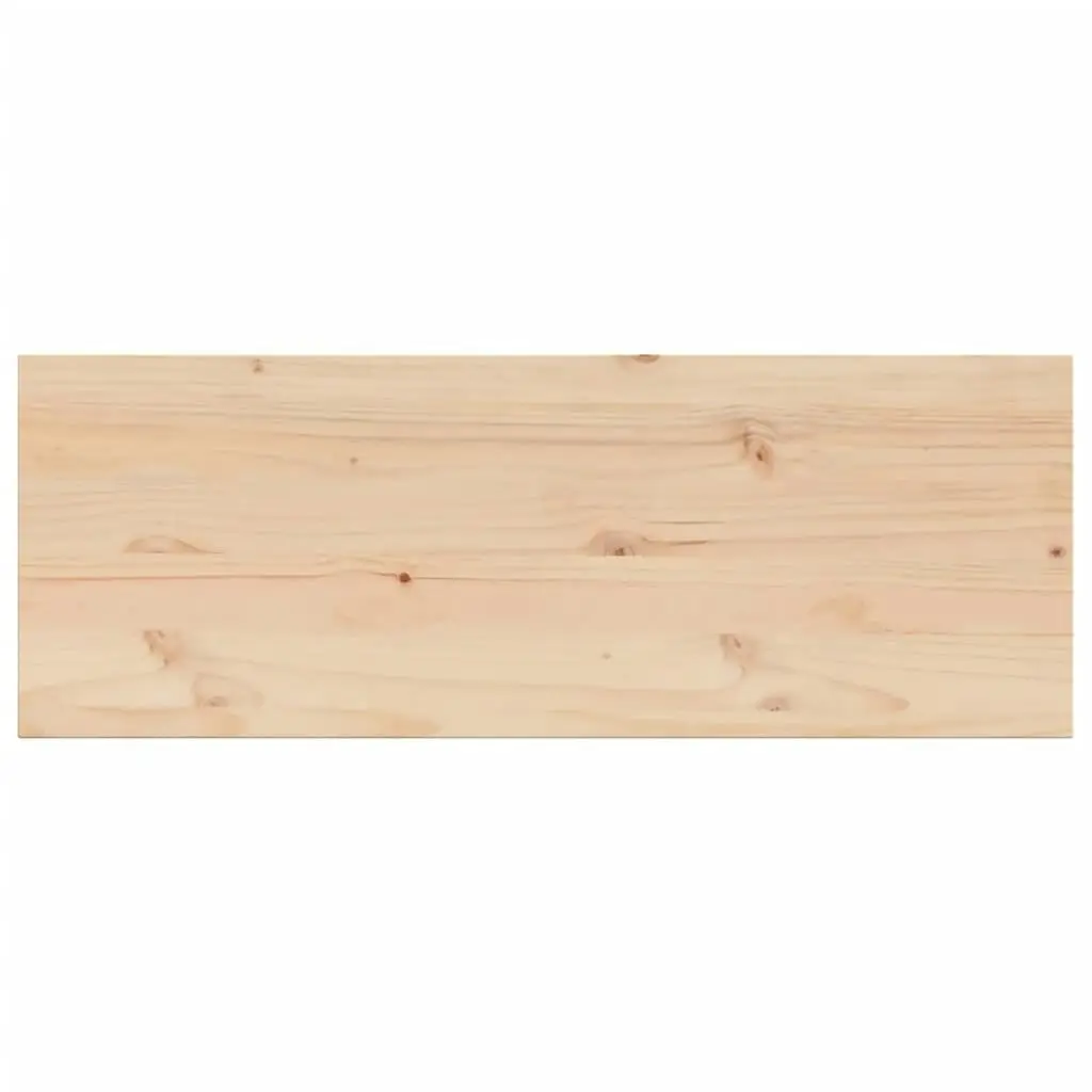 Table Top 110x40x1.7 cm Rectangular Solid Wood Pine 847418