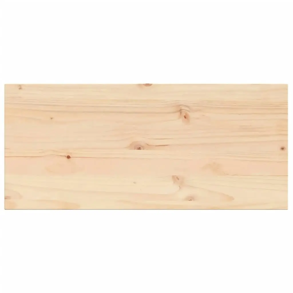 Table Top 90x40x1.7 cm Rectangular Solid Wood Pine 847415