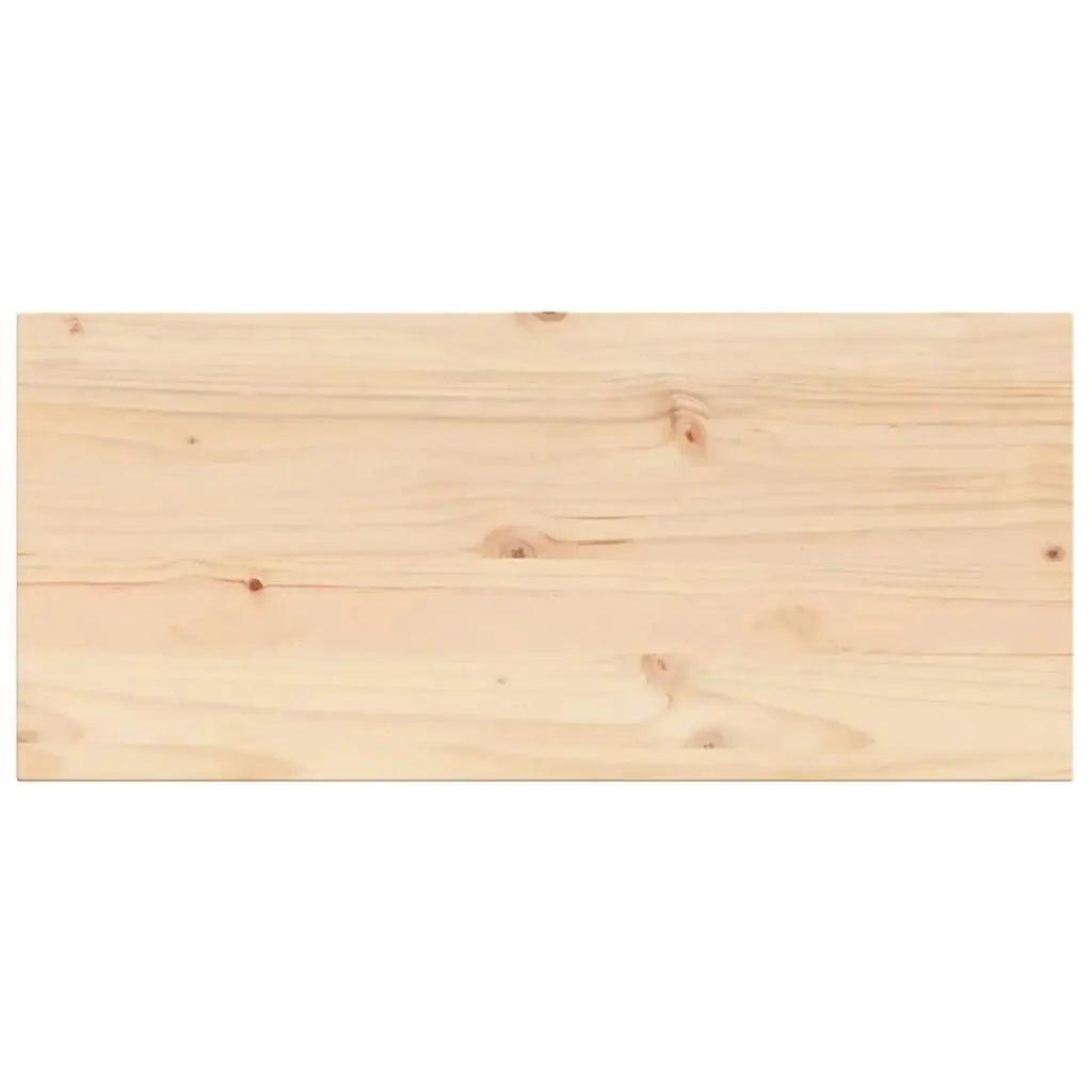 Table Top 90x40x2.5 cm Rectangular Solid Wood Pine 847429