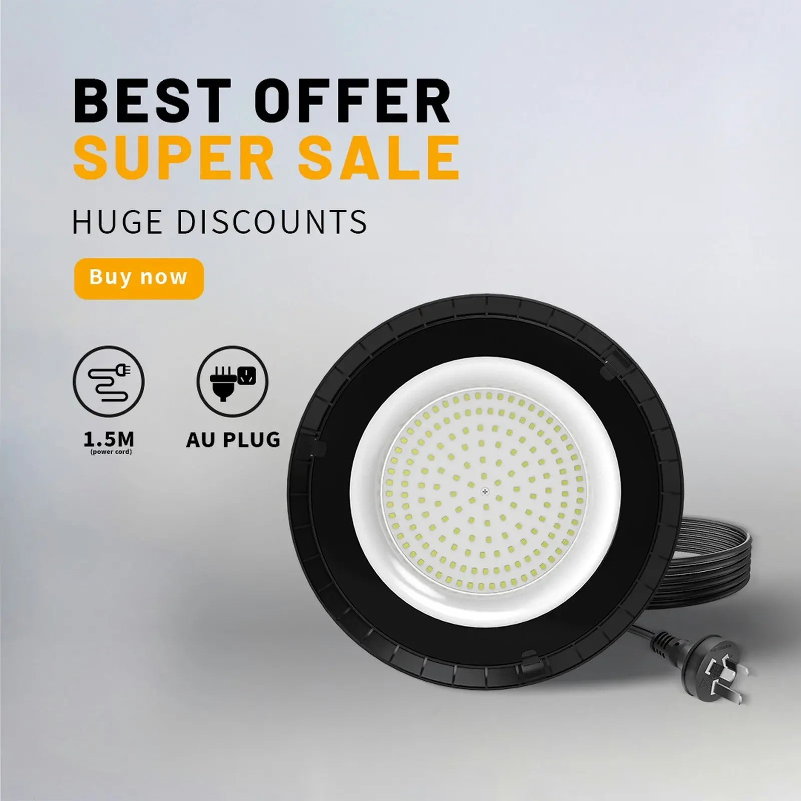 Outway H015EI Eco-friendly LED highbay 100W Round