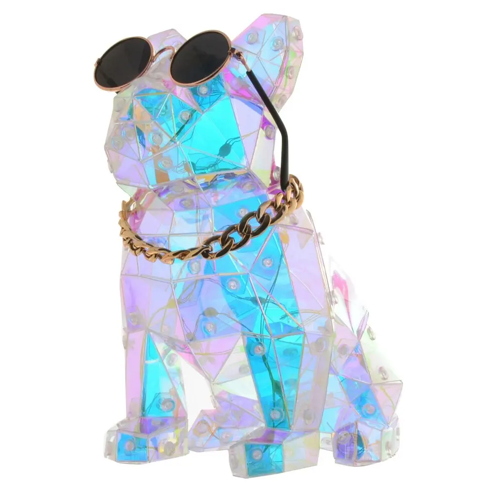 Starlightz Bulldog LED Lamp Home Decor Room Tabletop Night Light 20cm Small